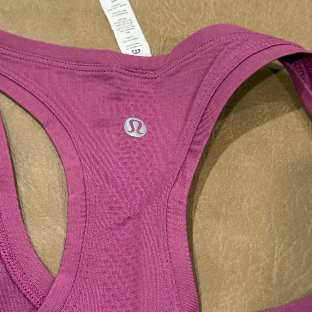 Lululemon Athletica Magenta Tank Top - Picture 4 of 5